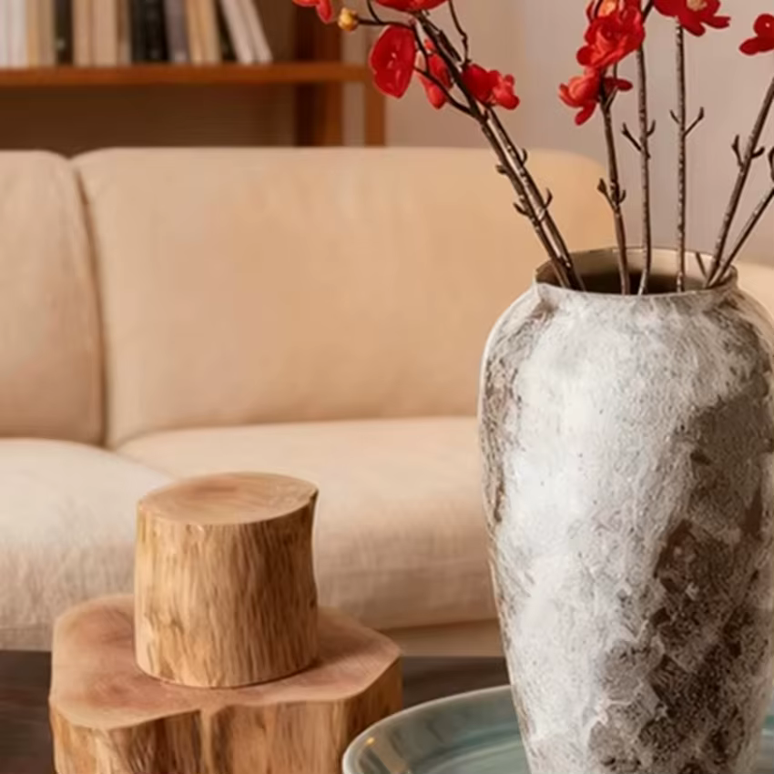 Fleurs artificielles Prune Blossom Peach Branches