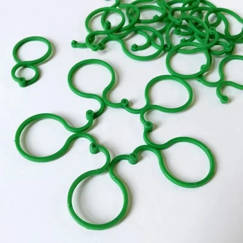 Clips de cerclage de vigne de jardin en plastique