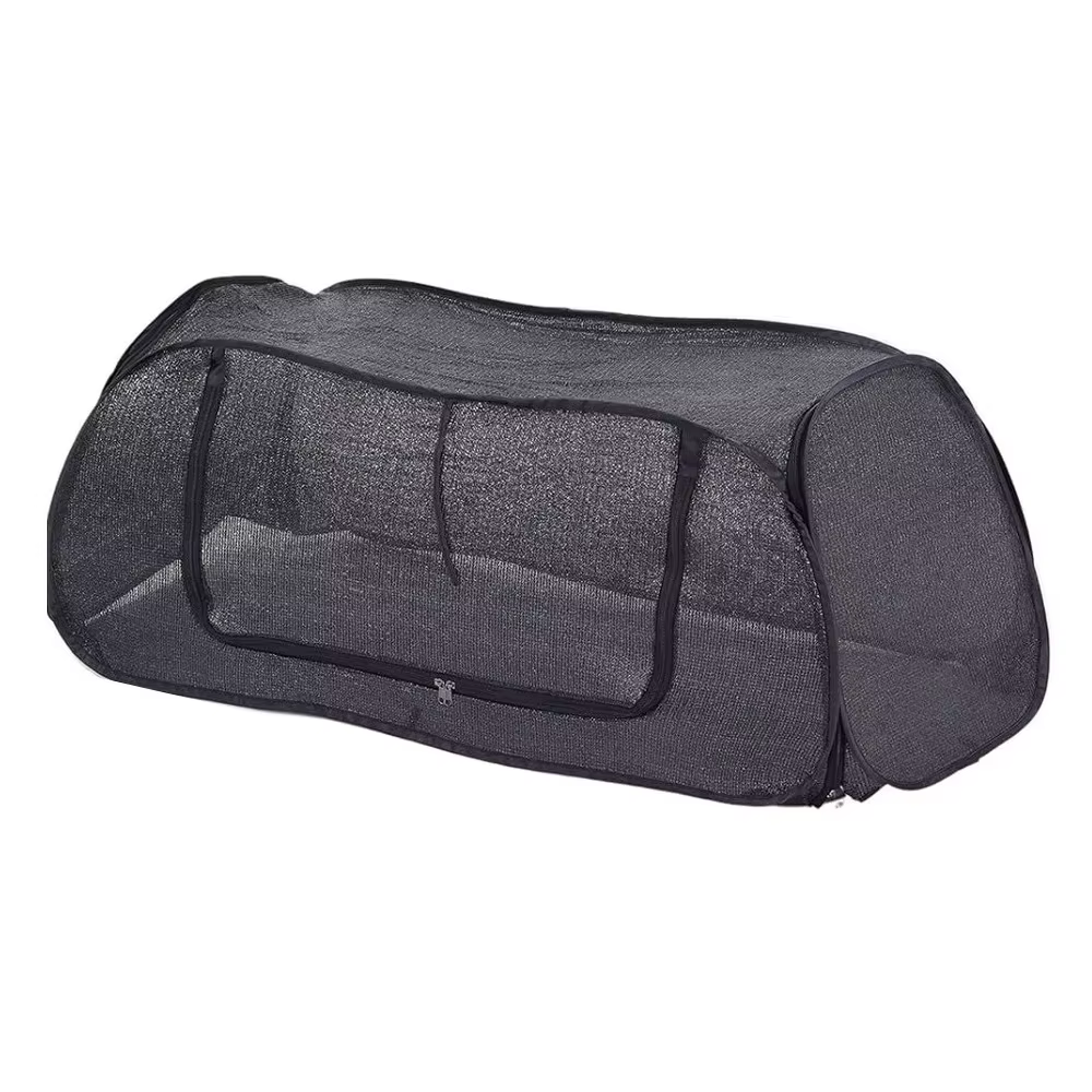 Couverture de protection pour plantes en maille PVC transparente