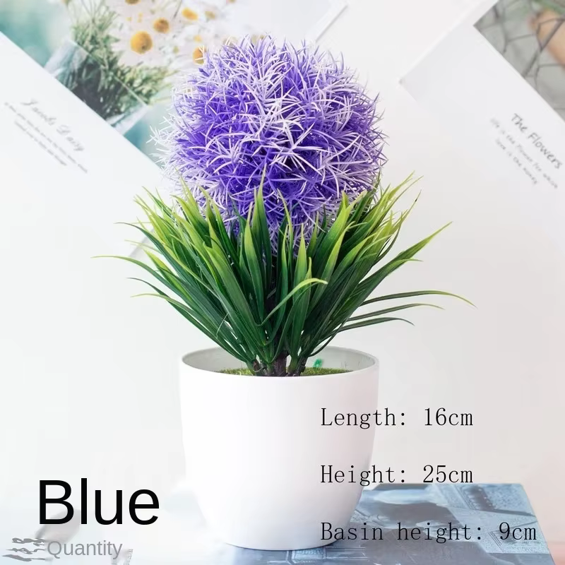 Plantes artificielles bonsaï en verre