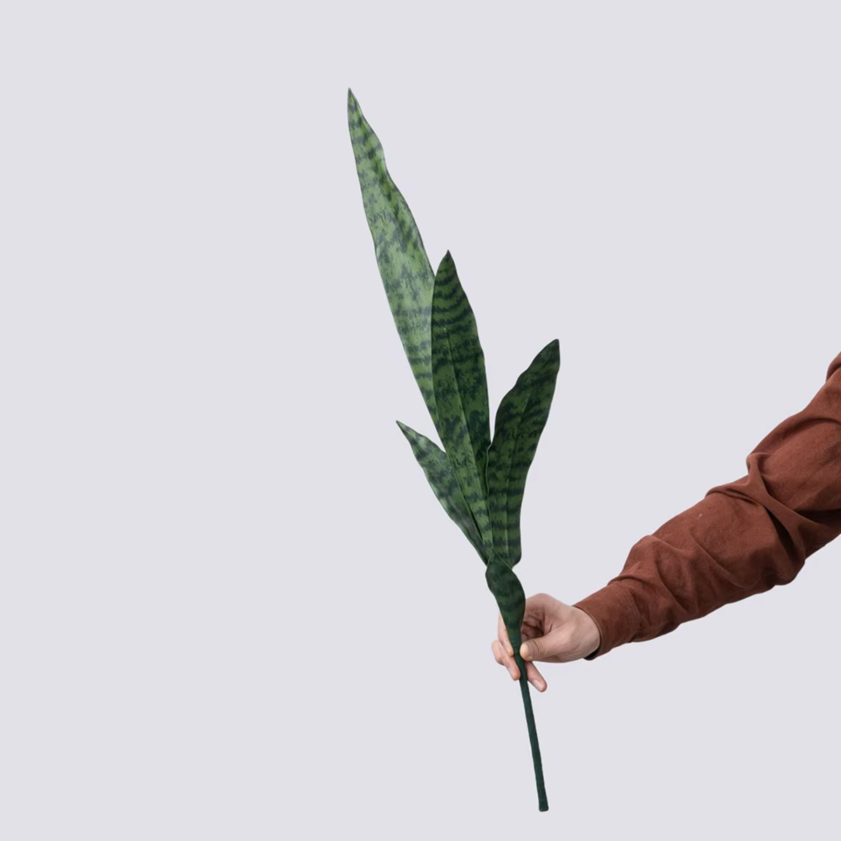 Plante Serpent Artificielle pour Décoration Intérieure