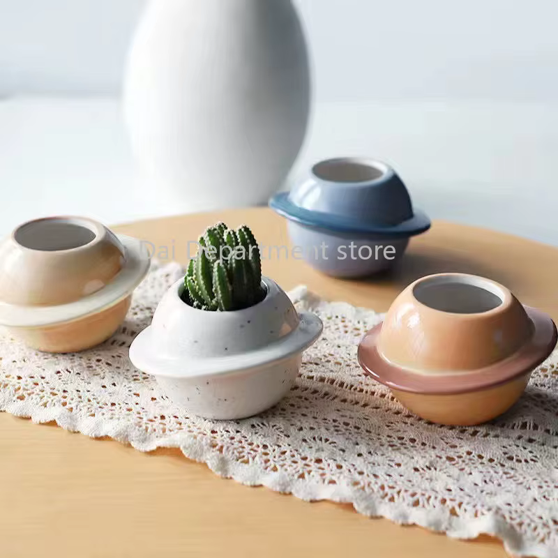 Mini pot de fleur en céramique pour la décoration de la maison