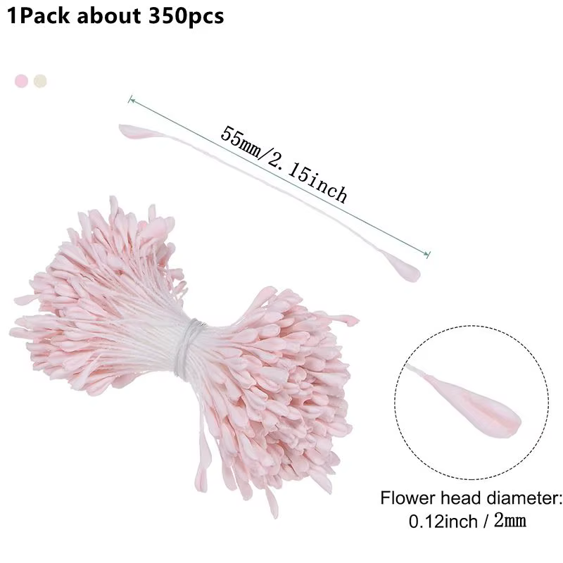 Étamine de fleur artificielle multicolore