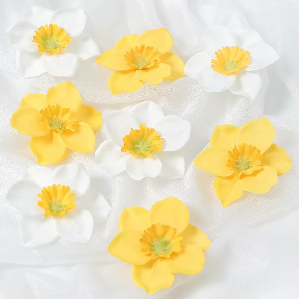 Fleur de jonquille artificielle 6cm