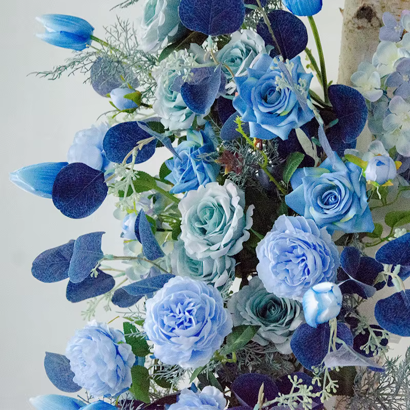 NucleoFor-Arche de Fleurs Artificielles pour Décoration de Mariage
