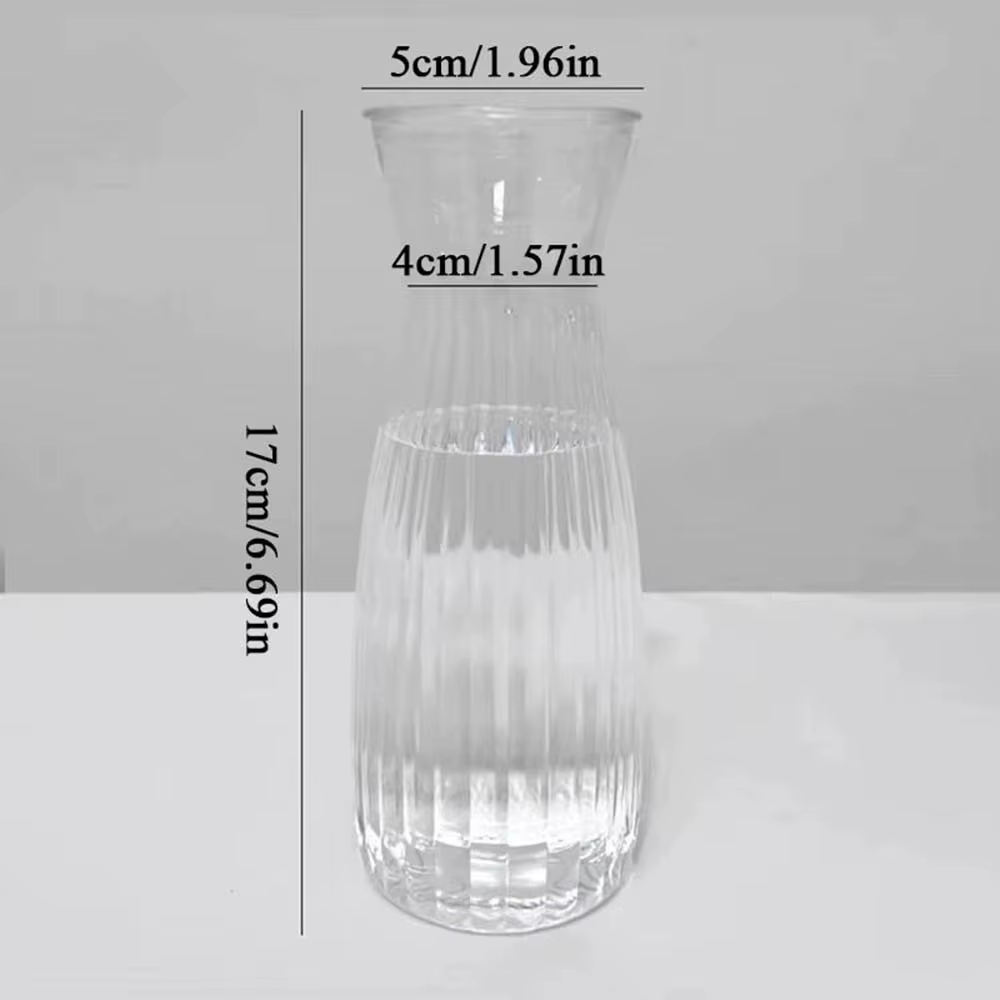 Nouveau Bouquet de Vase à fleurs en plastique Transparent
