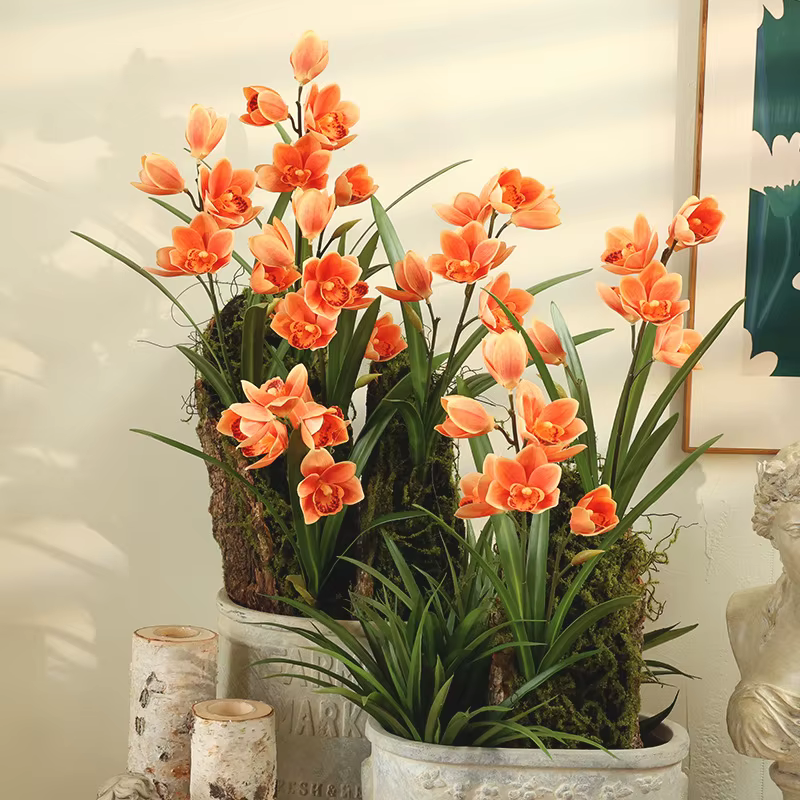 Branches de Cymbidium Artificielles