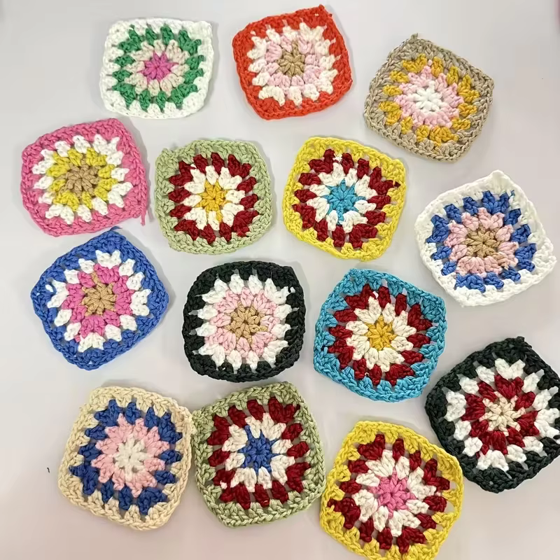 10/12 pièces couleur aléatoire Style
