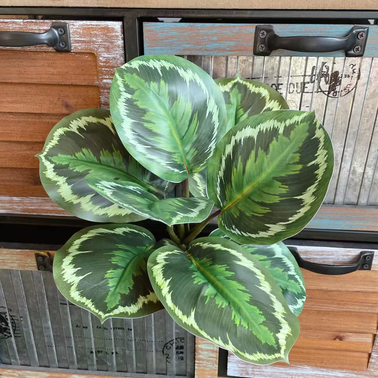 Plante artificielle en soie