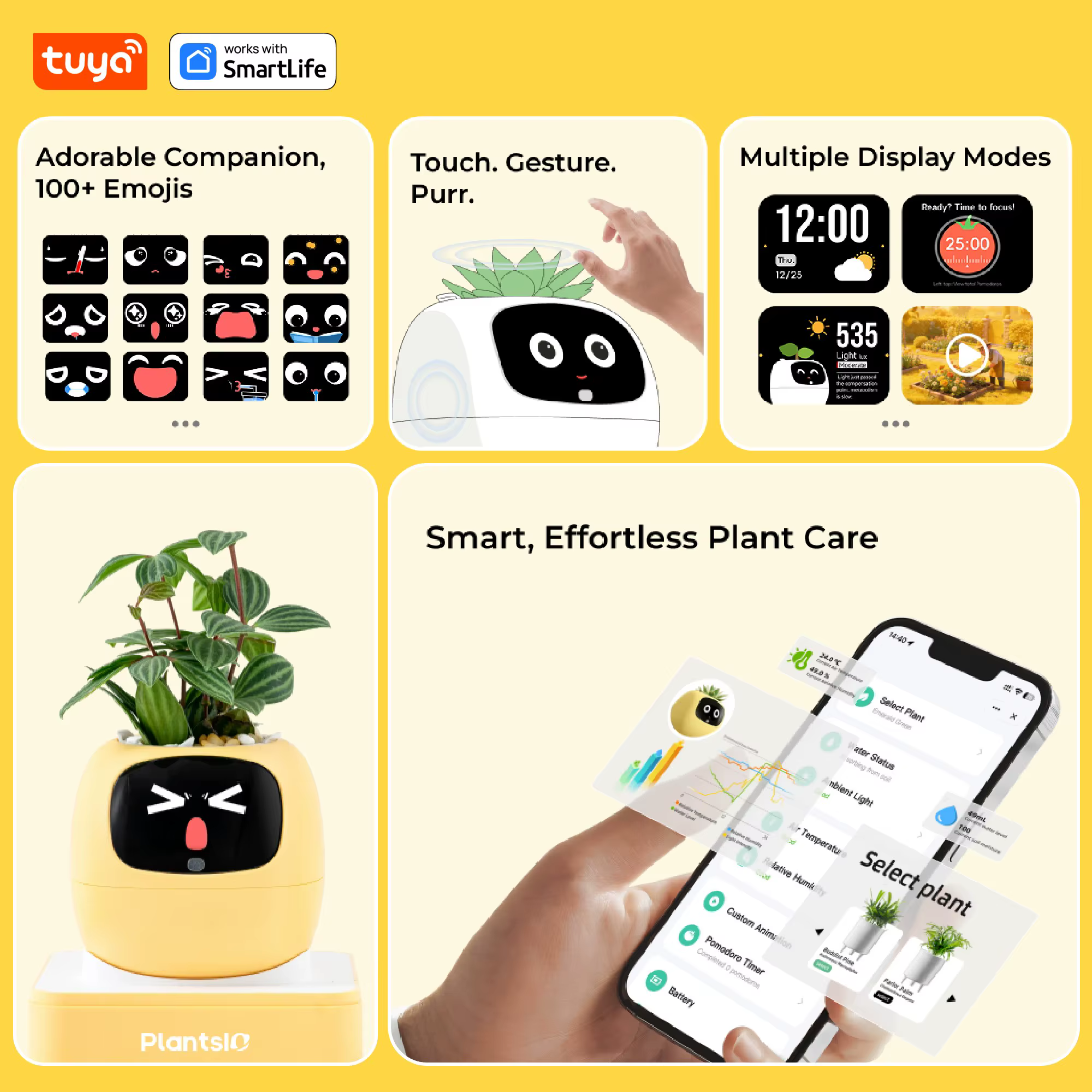 NOUVEAU Robot intelligent pour plantes Tuya Ivy "Gen 2"