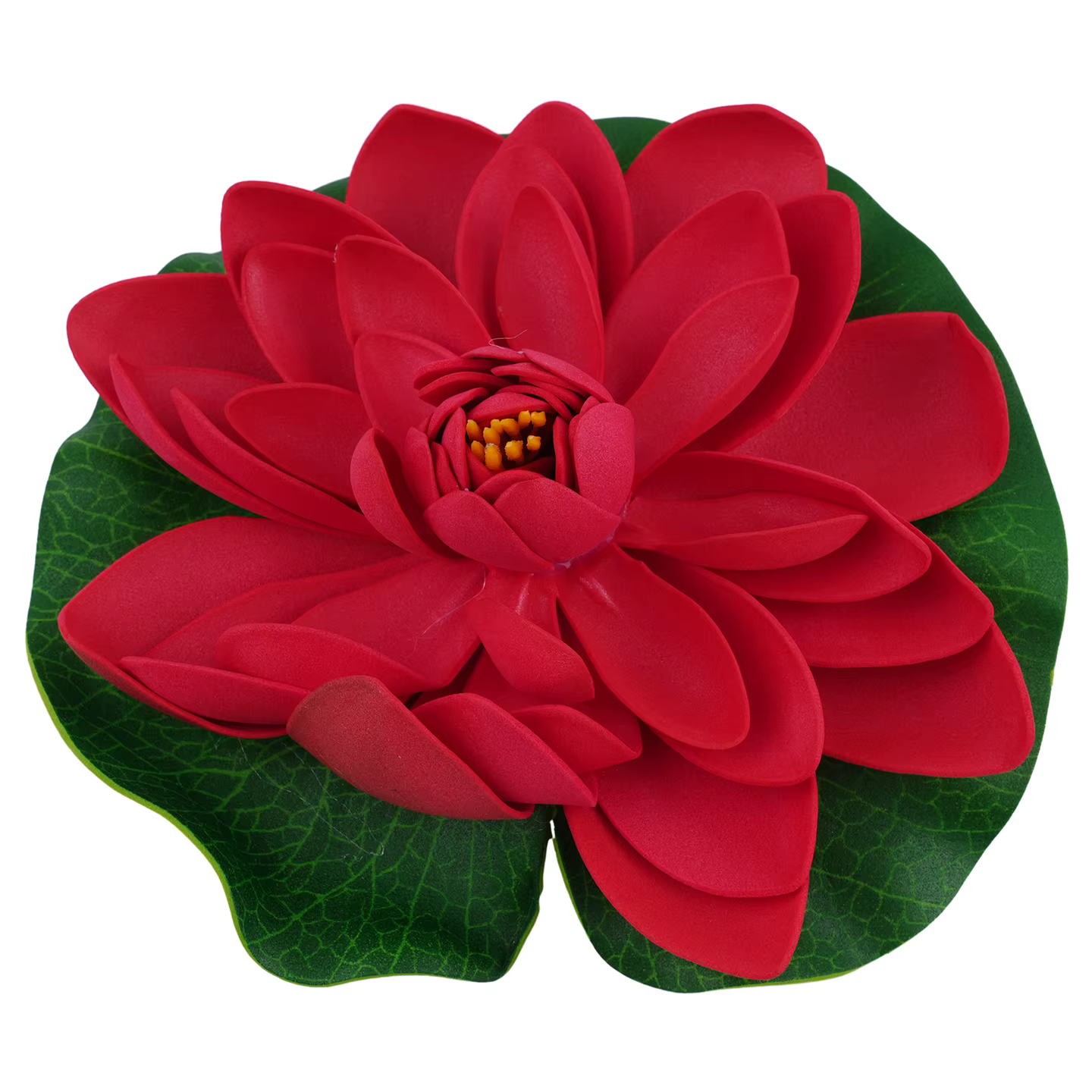 Fleur de lotus flottante artificielle de 18 cm pour aquarium