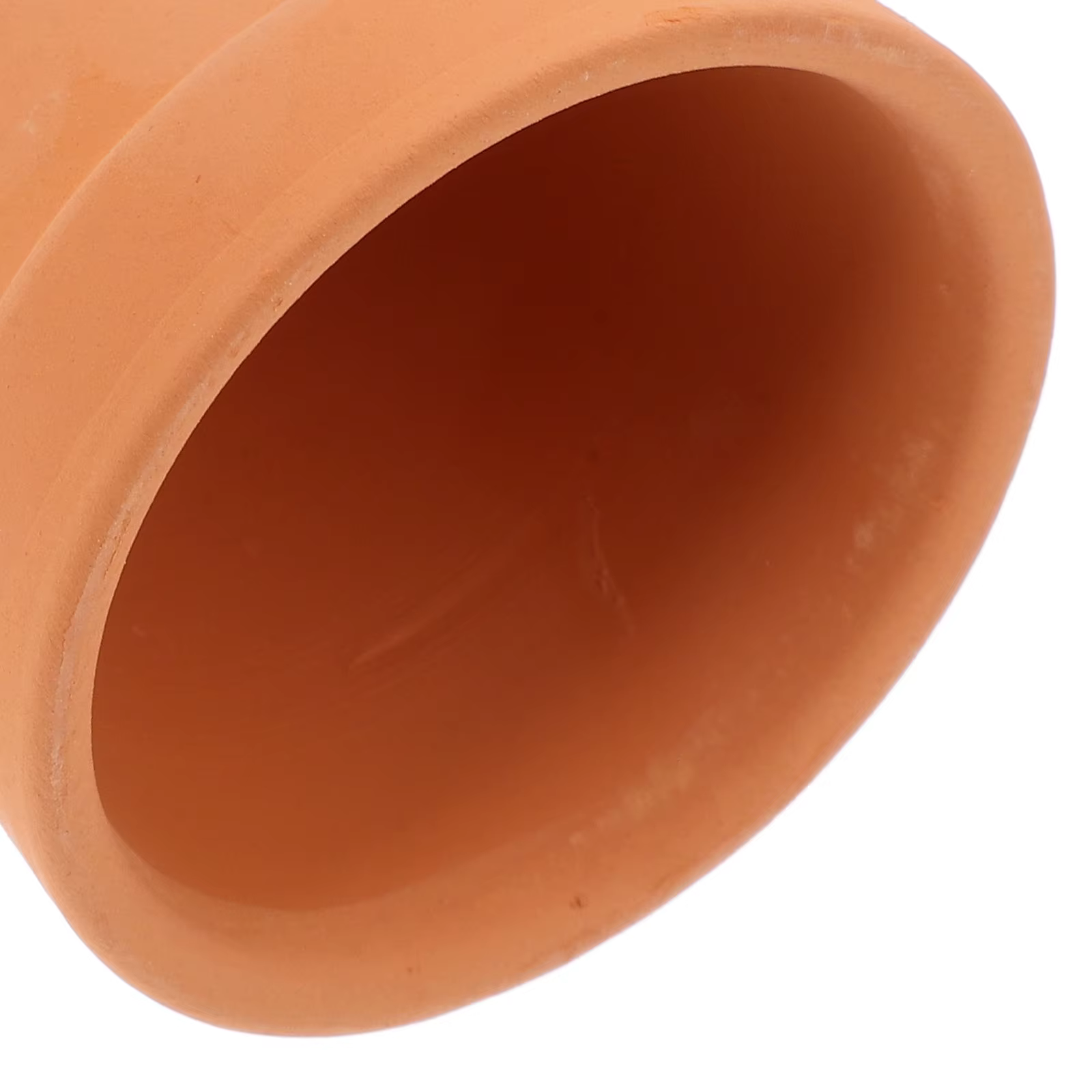 12 pots en terre cuite compacts de 5
