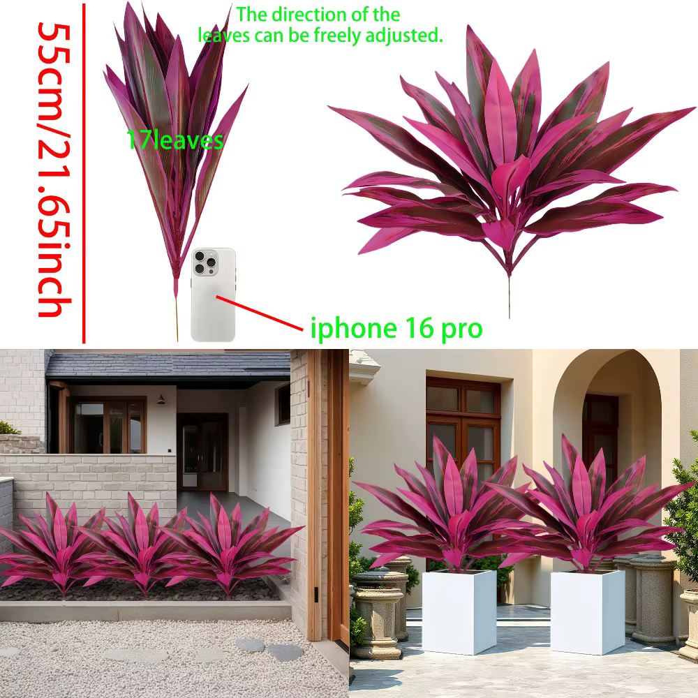 1 pièce, grand arbre artificiel de 55 cm