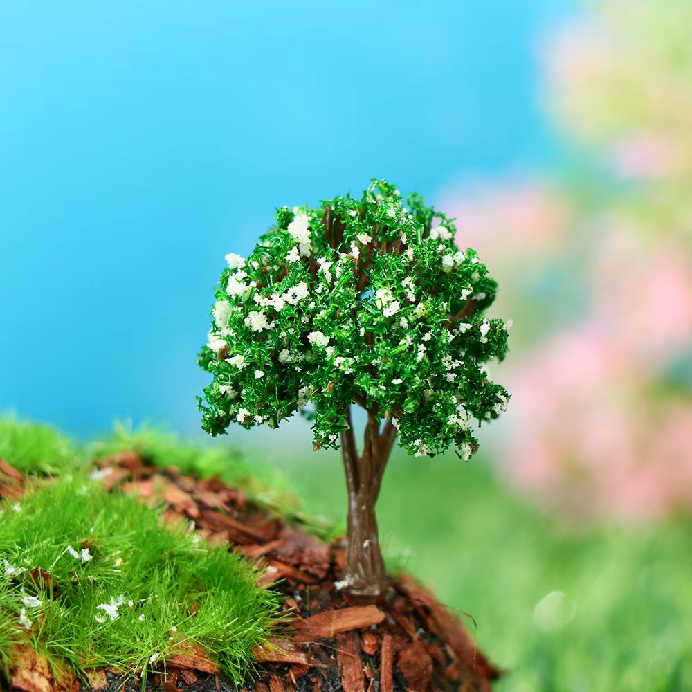 Arbre à fleurs miniatures pour décoration de maisons