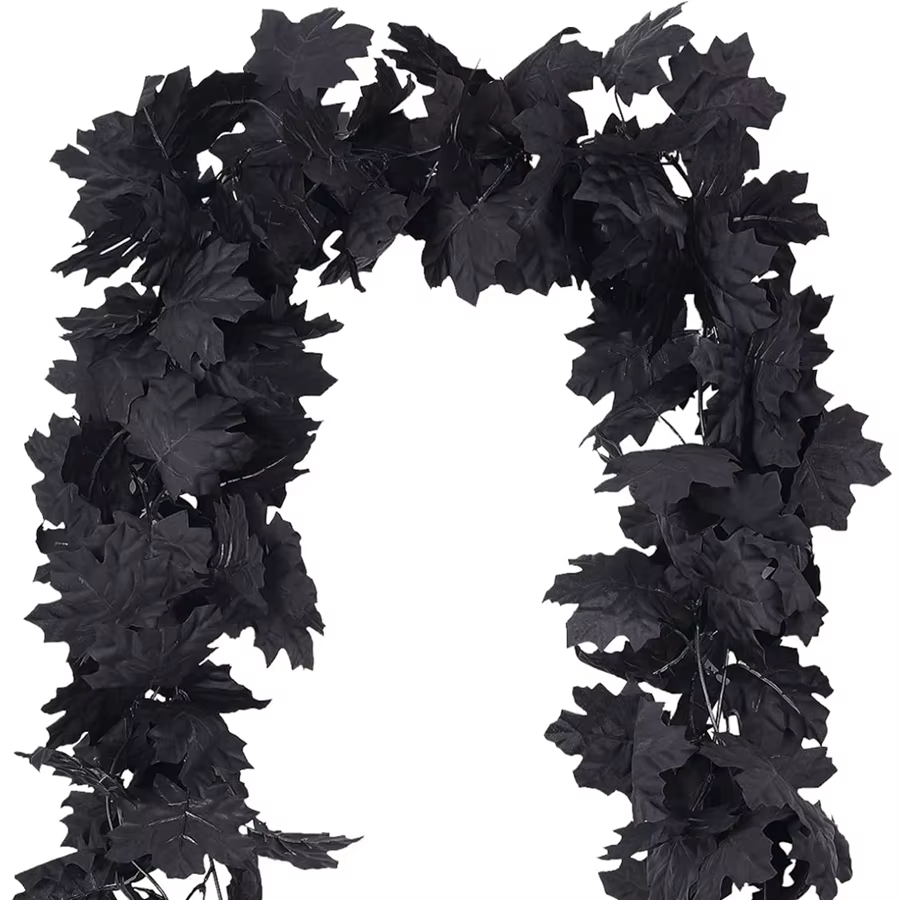 Plante artificielle Smaple Feuille De Vigne Fleur Halloween Guirlandes De Mariage Maison Chambre Porte Jardin Décorations Extérieures Festival BRICOLAGE Cadeaux