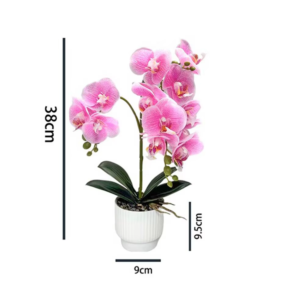 2 fourchettes 12 fleurs papillon orchidée bonsaï maison bureau