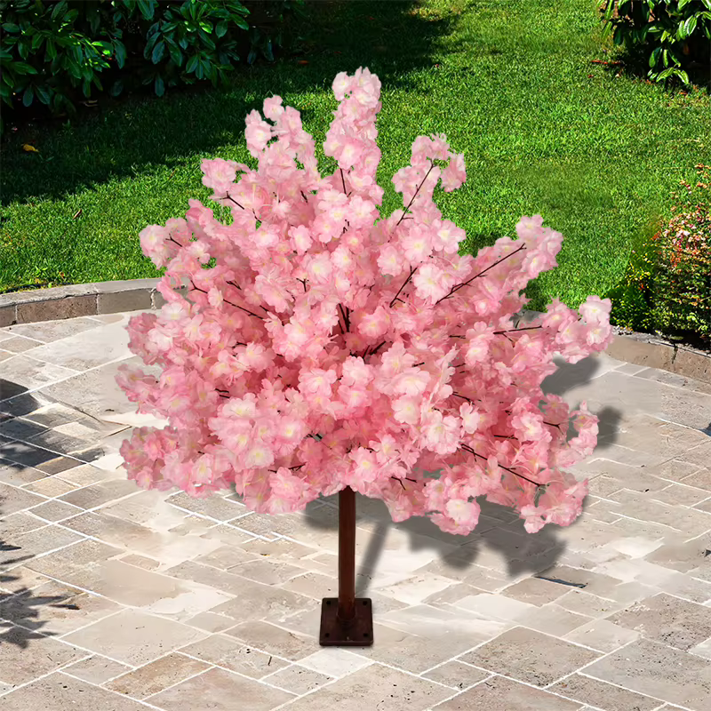 Simulation d'arbre à fleurs de cerisier