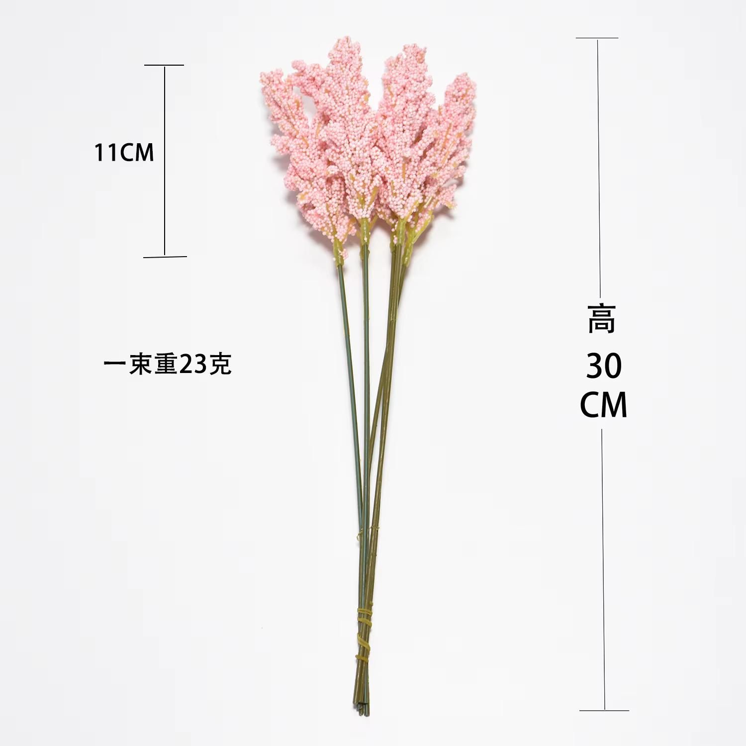 6 pièces/lot PE lavande fleurs artificielles fausses plantes manuel bricolage arrangement floral maison chambre jardin décoration de mariage