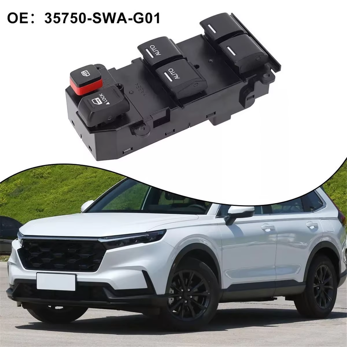 Accessoires de voiture 35750-SWA-G01 accessoires de voiture pour Honda CRV 2008-2011 avant gauche