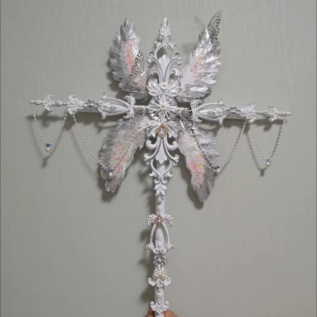 Appliques florales en bois pour meubles