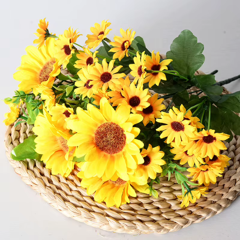 Bouquet de Tournesols Artificiels