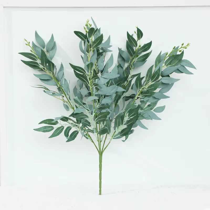 Fleurs Artificielles en Feuilles de Saule