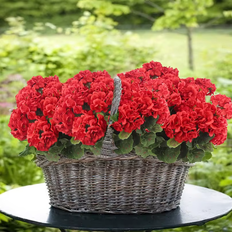Fleurs artificielles plantes bégonia fleur mariage Bouquets de mariée maison vase chambre extérieur jardin bonsaï décor bricolage Festival couronnes