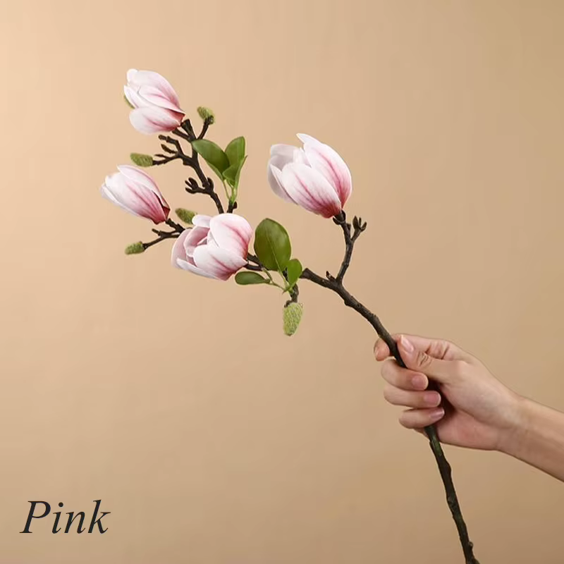 Magnolia fleurs artificielles Simulation