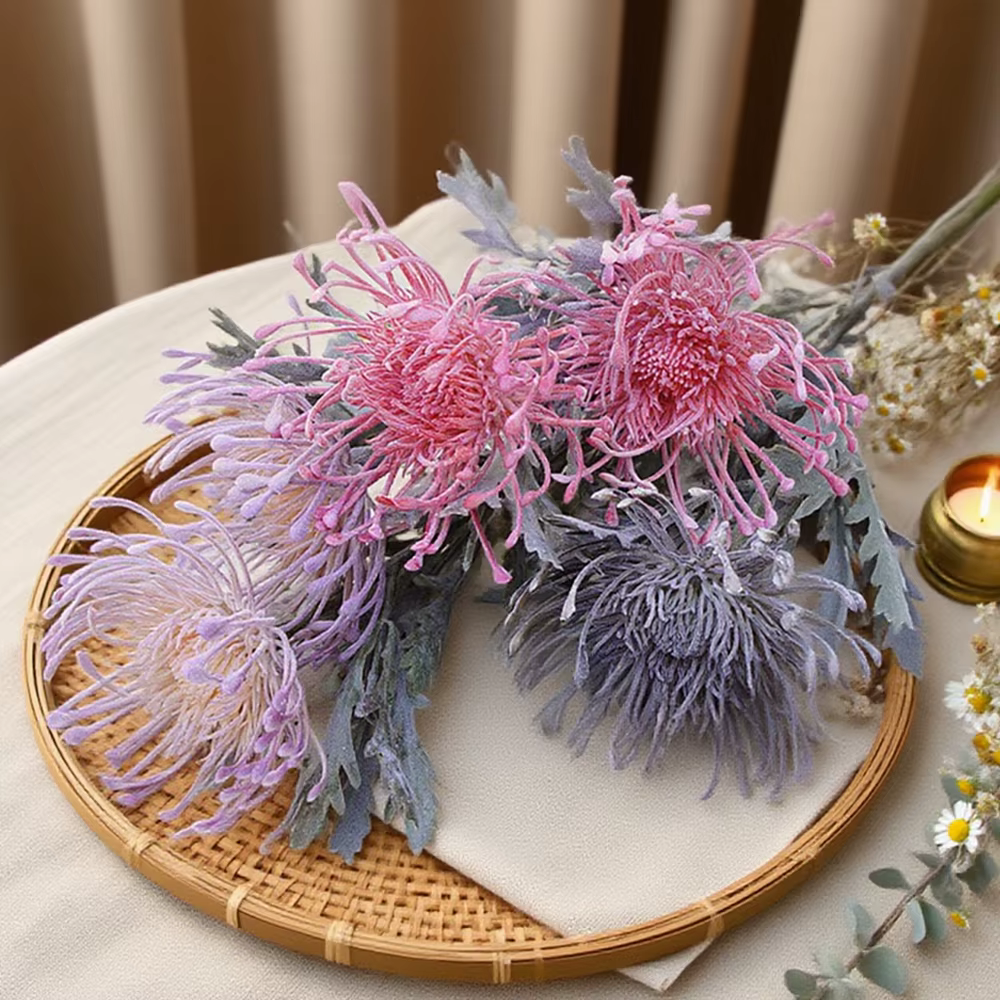 Branche de fleurs artificielles