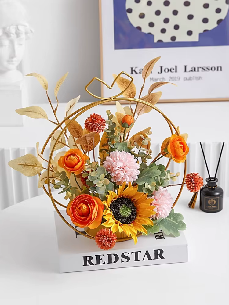 Plante de fleurs artificielles de tournesol
