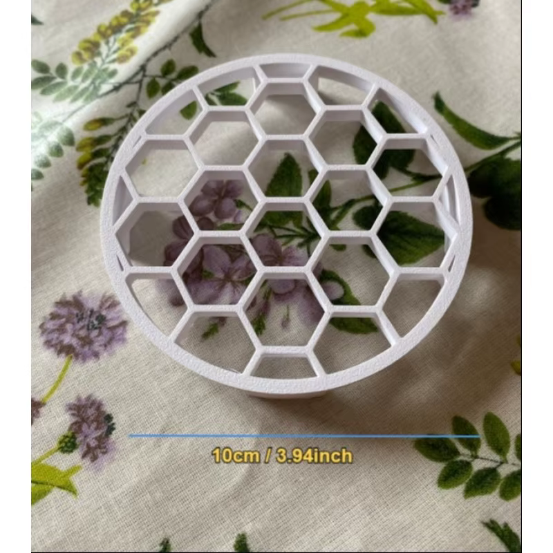 Support de pot de fleurs en nid d'abeille