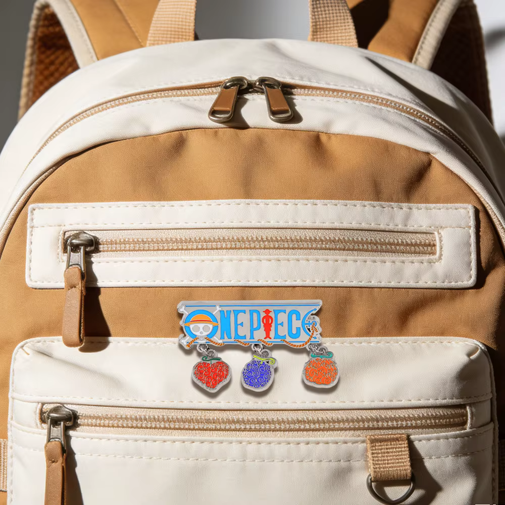 Broches en émail One Piece Anime, épingles de revers pour sacs à dos, badges pour femmes et hommes, accessoires de broches pour vêtements, bijoux, cadeaux