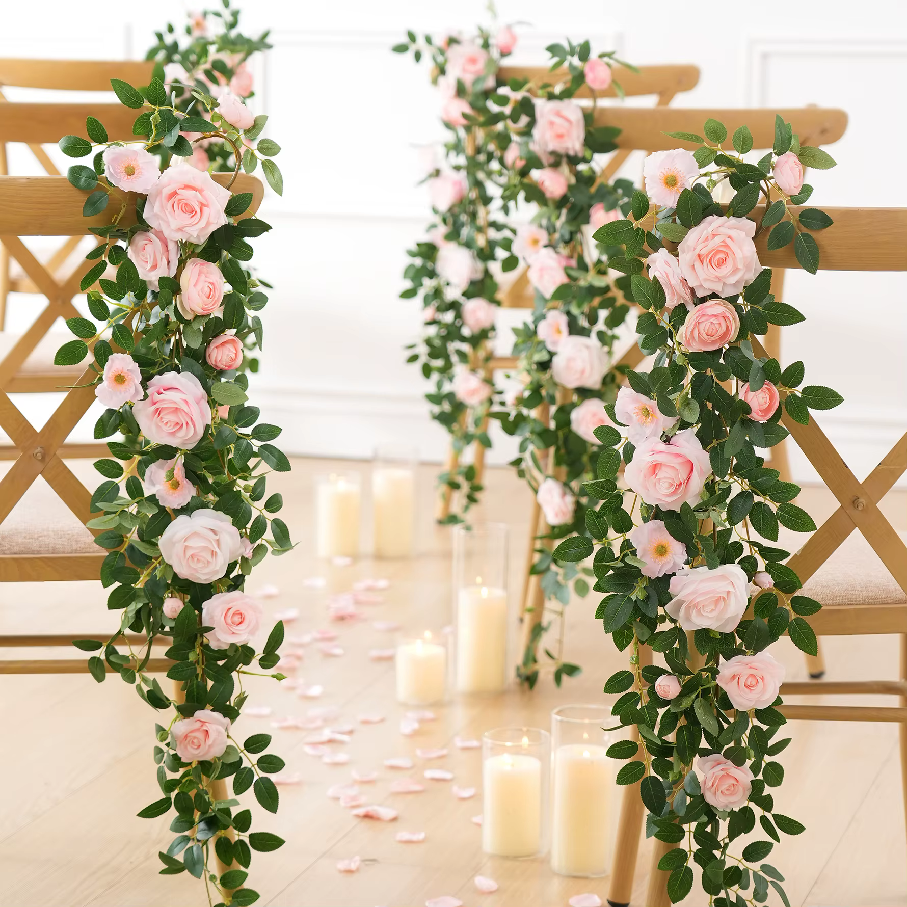 Décoration de chaise de mariage