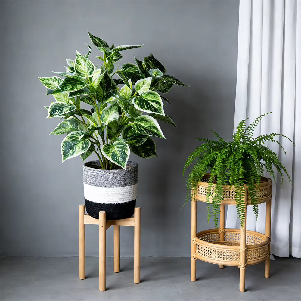 Bouquet de plantes artificielles Scindapsus de 38 cm