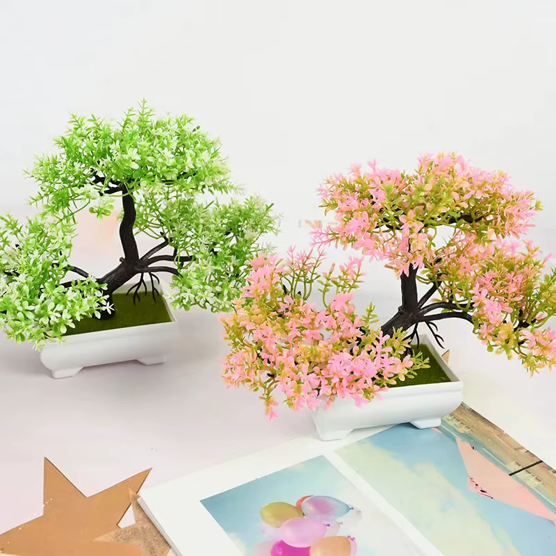Plantes Artificielles Bonsaï en Pot