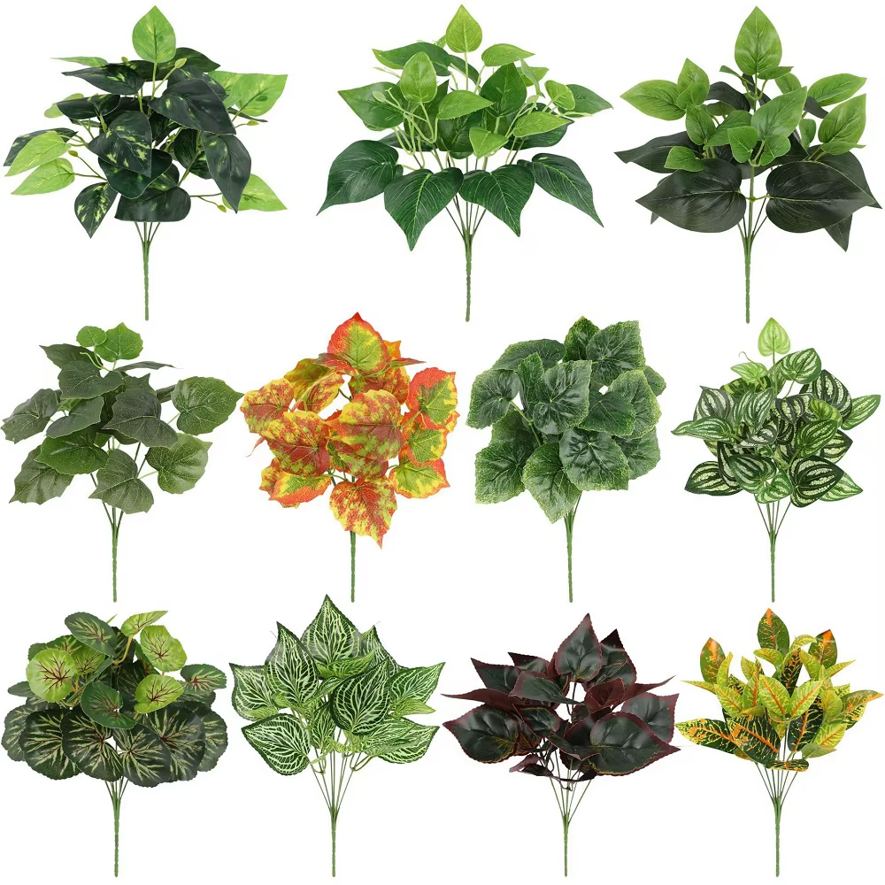 Plante artificielle en plastique