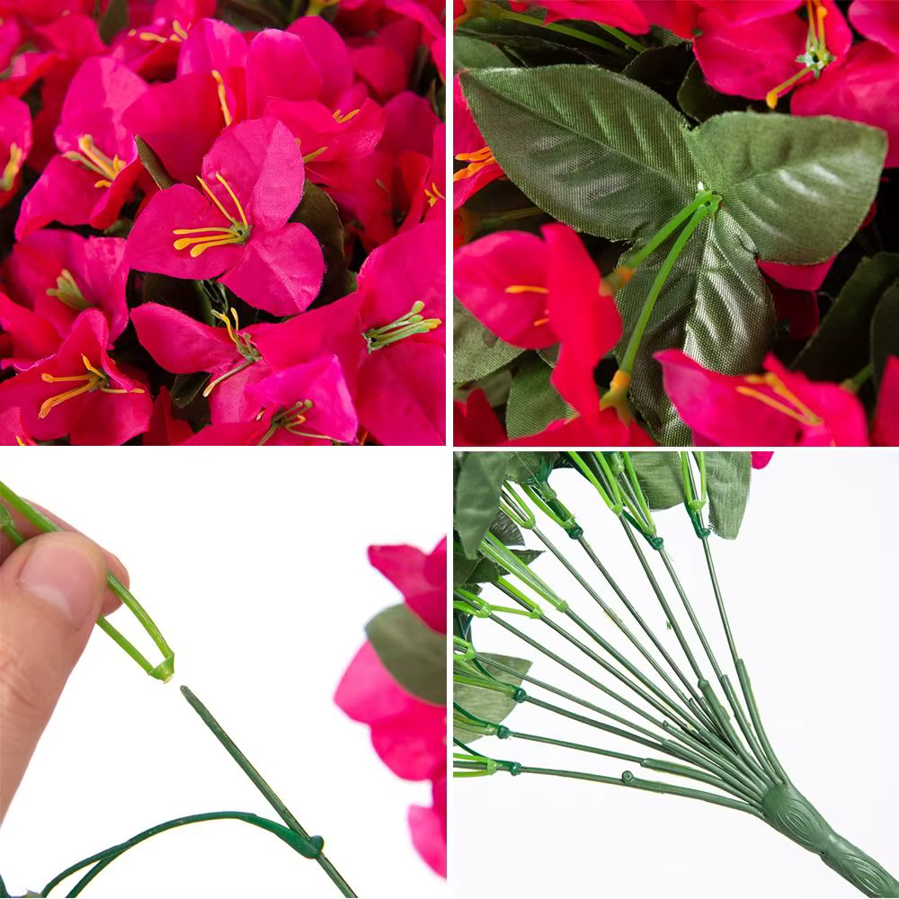 Bougainvilliers artificiels réalistes en soie