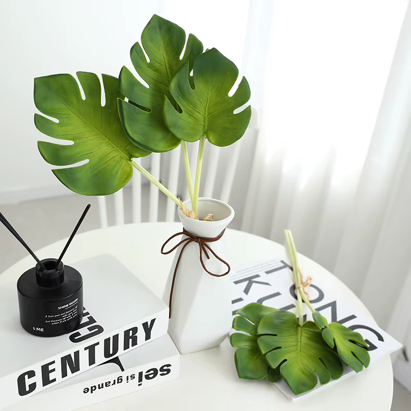 Feuilles de plantes artificielles PU