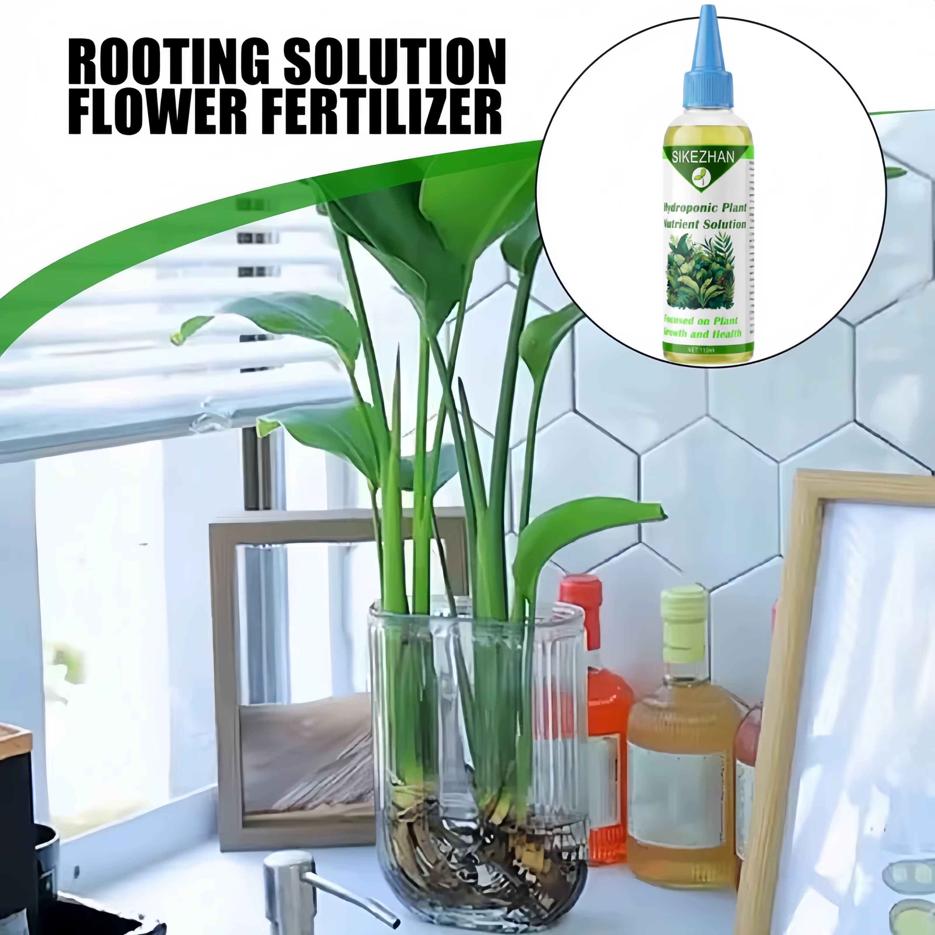SIKEZHAN 110ml Aliment liquide pour plantes