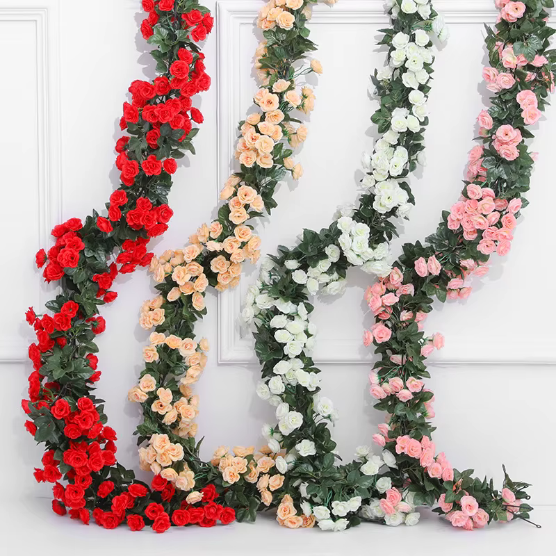 Vigne Artificielle Rose pour Guirxiété de Mariage