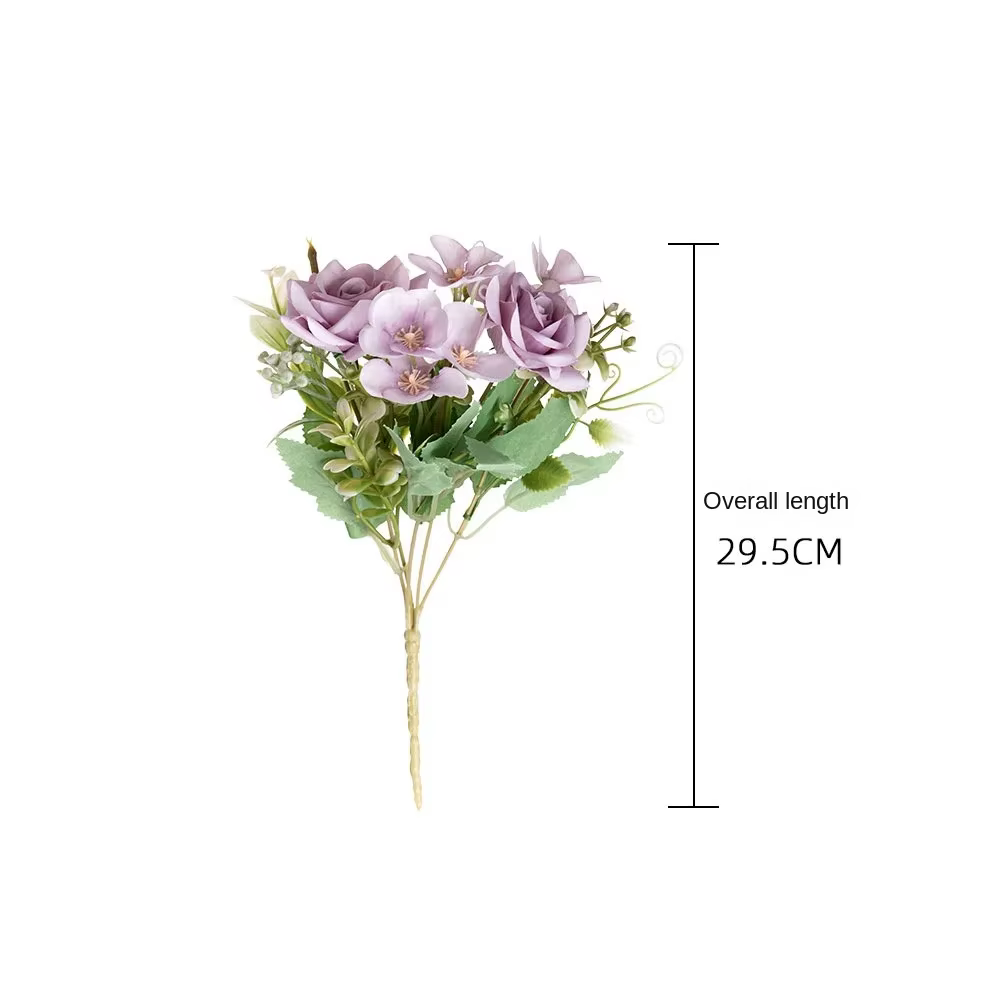 Bouquet de roses artificielles