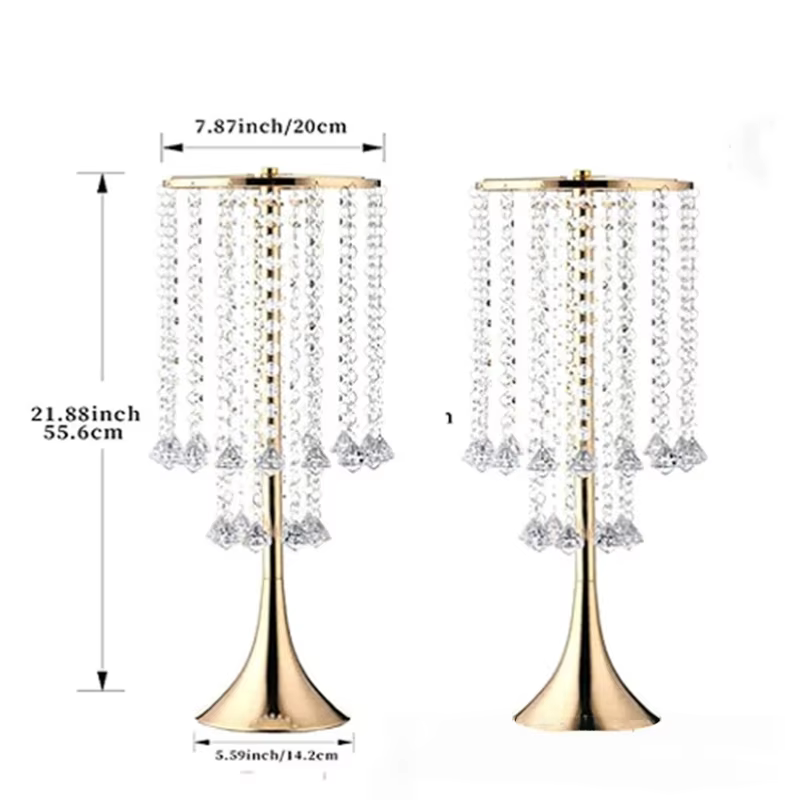 Support de fleurs avec pendentif