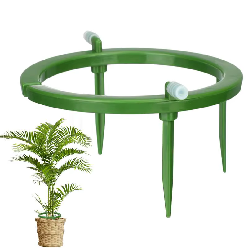 Système d'Arrosage Goutte à Goutte avec Support pour Plantes de Jardin