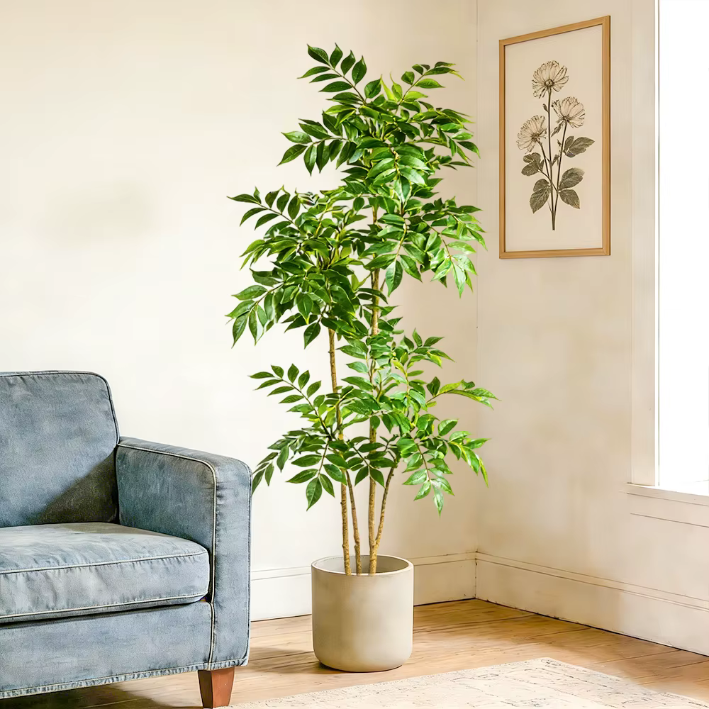 Arbre artificiel en caoutchouc de 76-140 cm