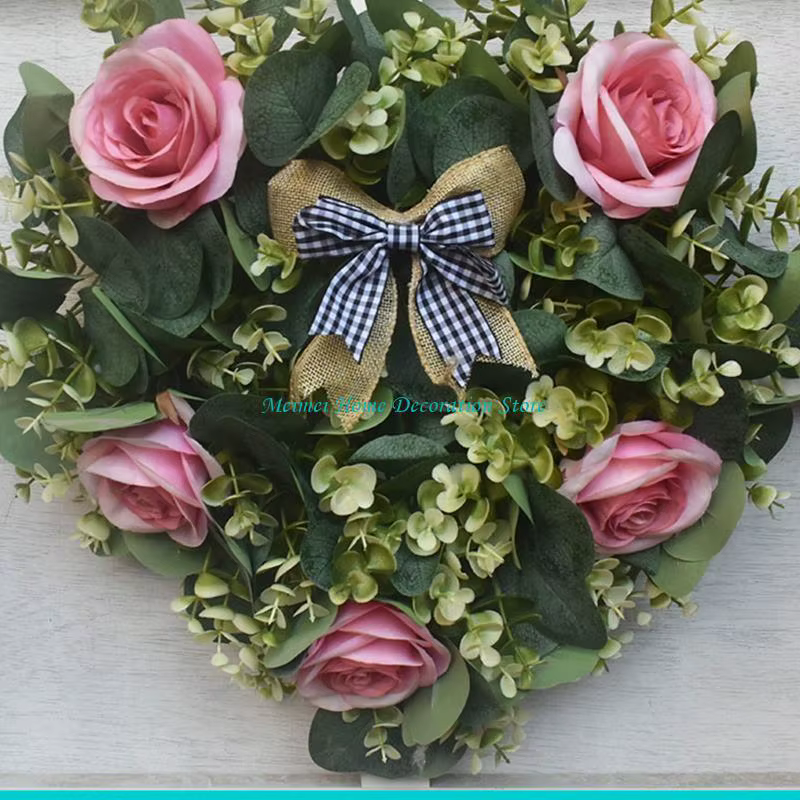 H7BF – guirlande mariage en forme cœur