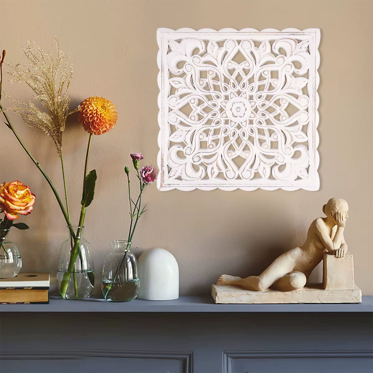 Décoration murale en bois