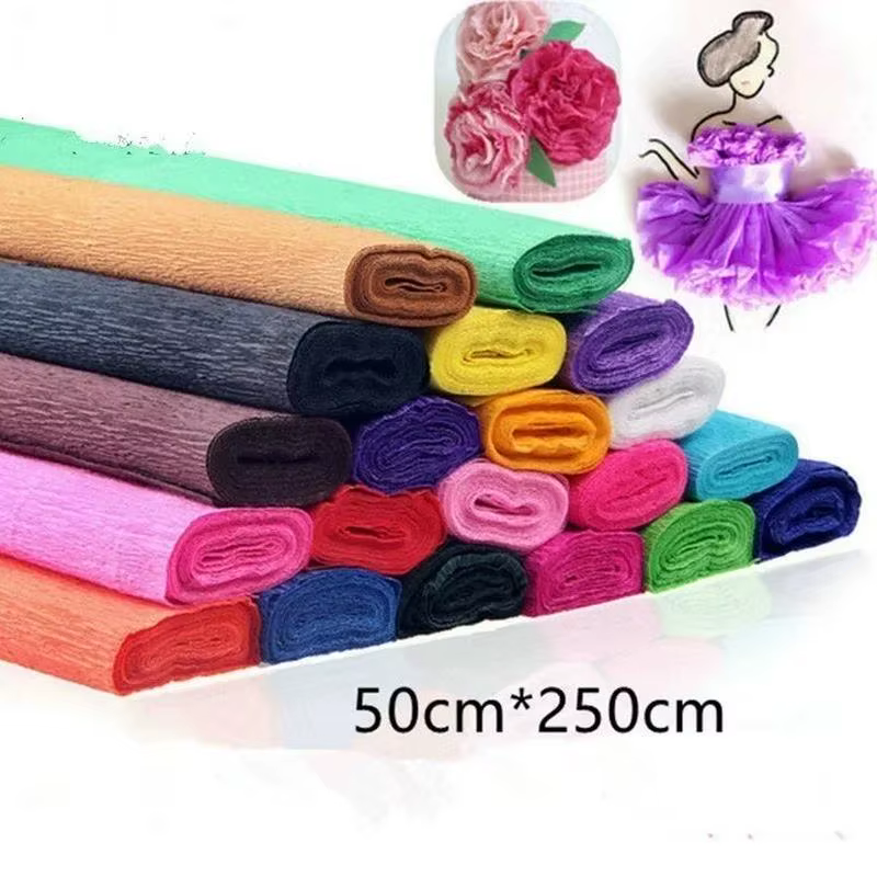 250*50 cm/rouleau bricolage fleur emballage