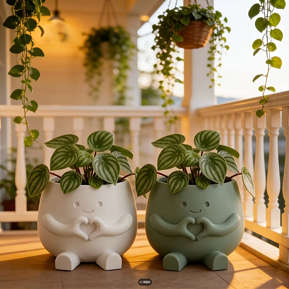 Pots de fleurs imprimés en 3D 4-en-1 : organisateur de stylos également. Parfait pour les plantes succulentes