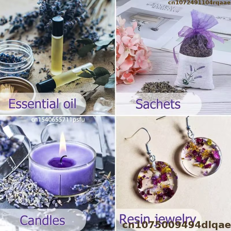 Fleurs artificielles décoratives aspect naturel (Roselle/Lavande/Rose/Camomille/Jasmin), décoration intérieure, ornement de vase de mariage, artisanat DIY