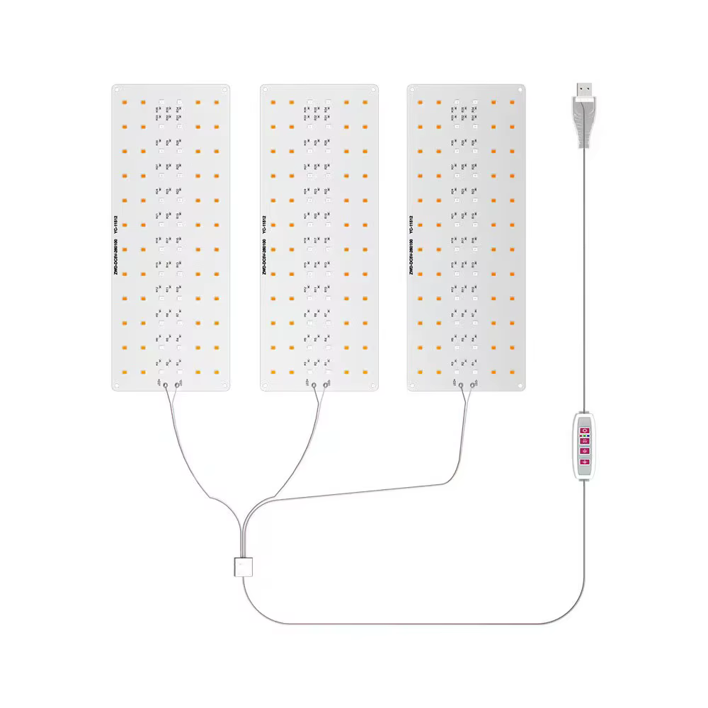 Lumière de croissance LED d'intérieur USB panneau quantique plante éclairage supplémentaire suspendu 5V lampe